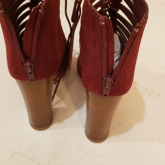 NEW Bamboo Open Toe Shoes size 7.5 - Picture 3 of 9